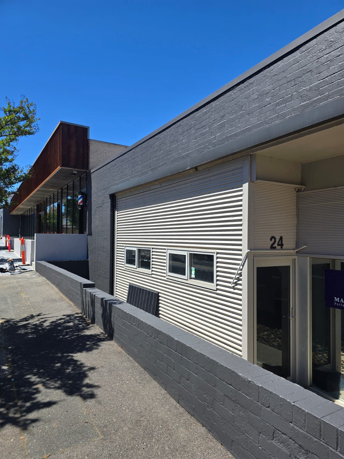 commercial exterior painting project