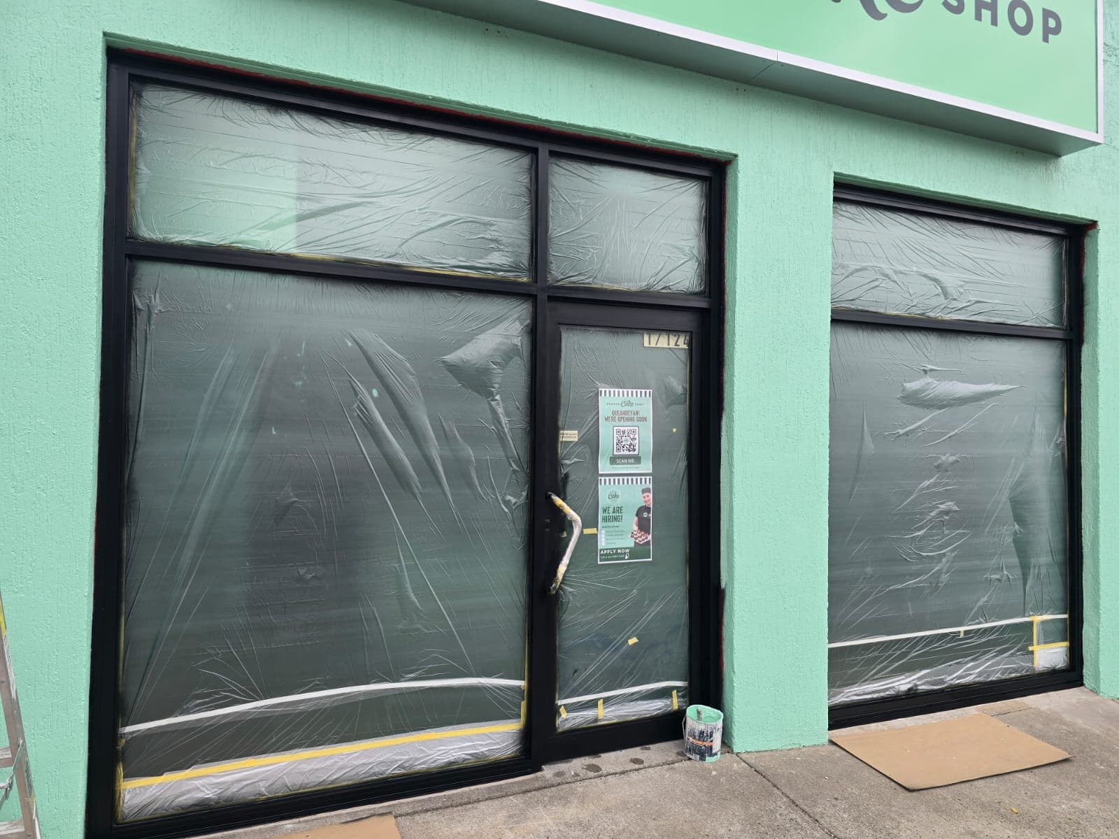commercial exterior painting project