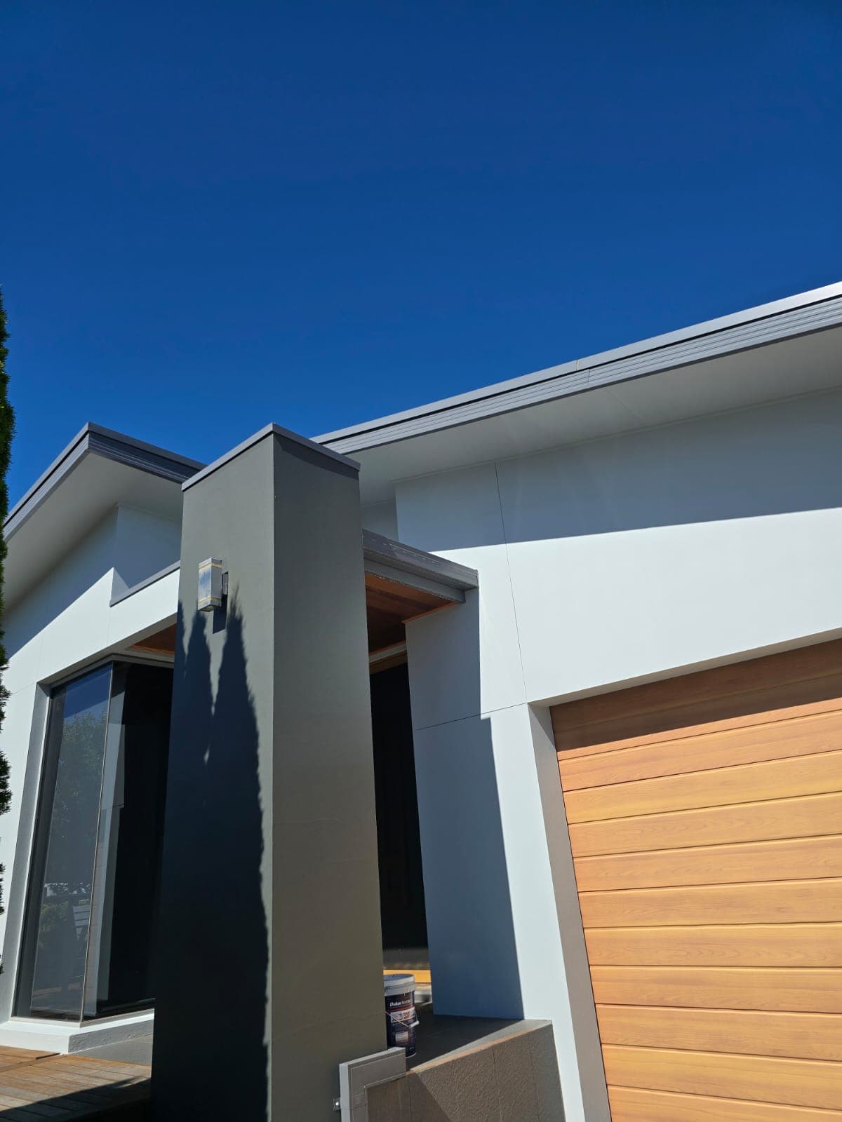 residential exterior painting project